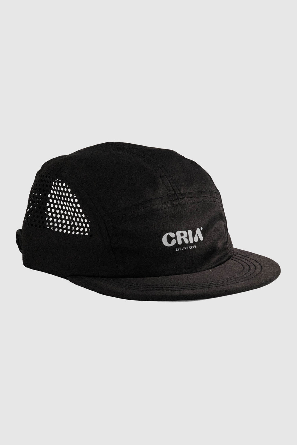 Boné 5 Panel Cria Cycling Black