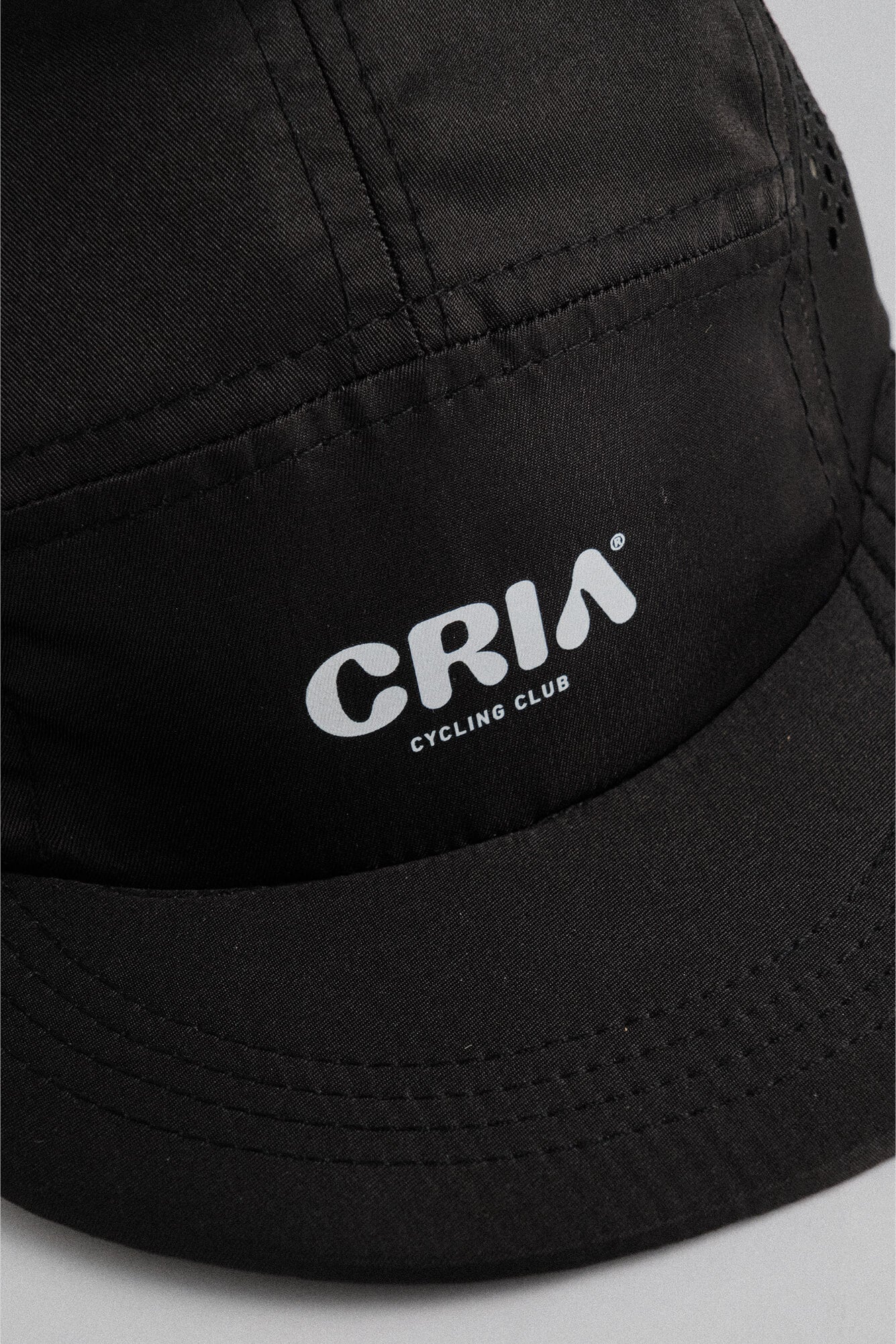 Boné 5 Panel Cria Cycling Black