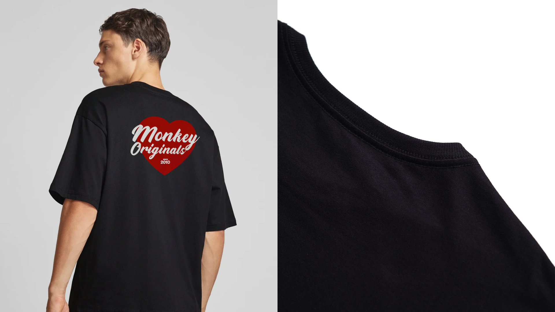 Camiseta Oversized Heart Originals
