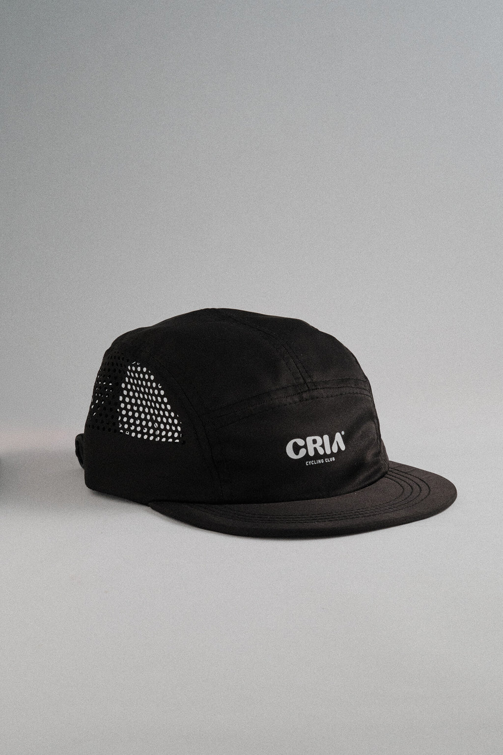 Boné 5 Panel Cria Cycling Black