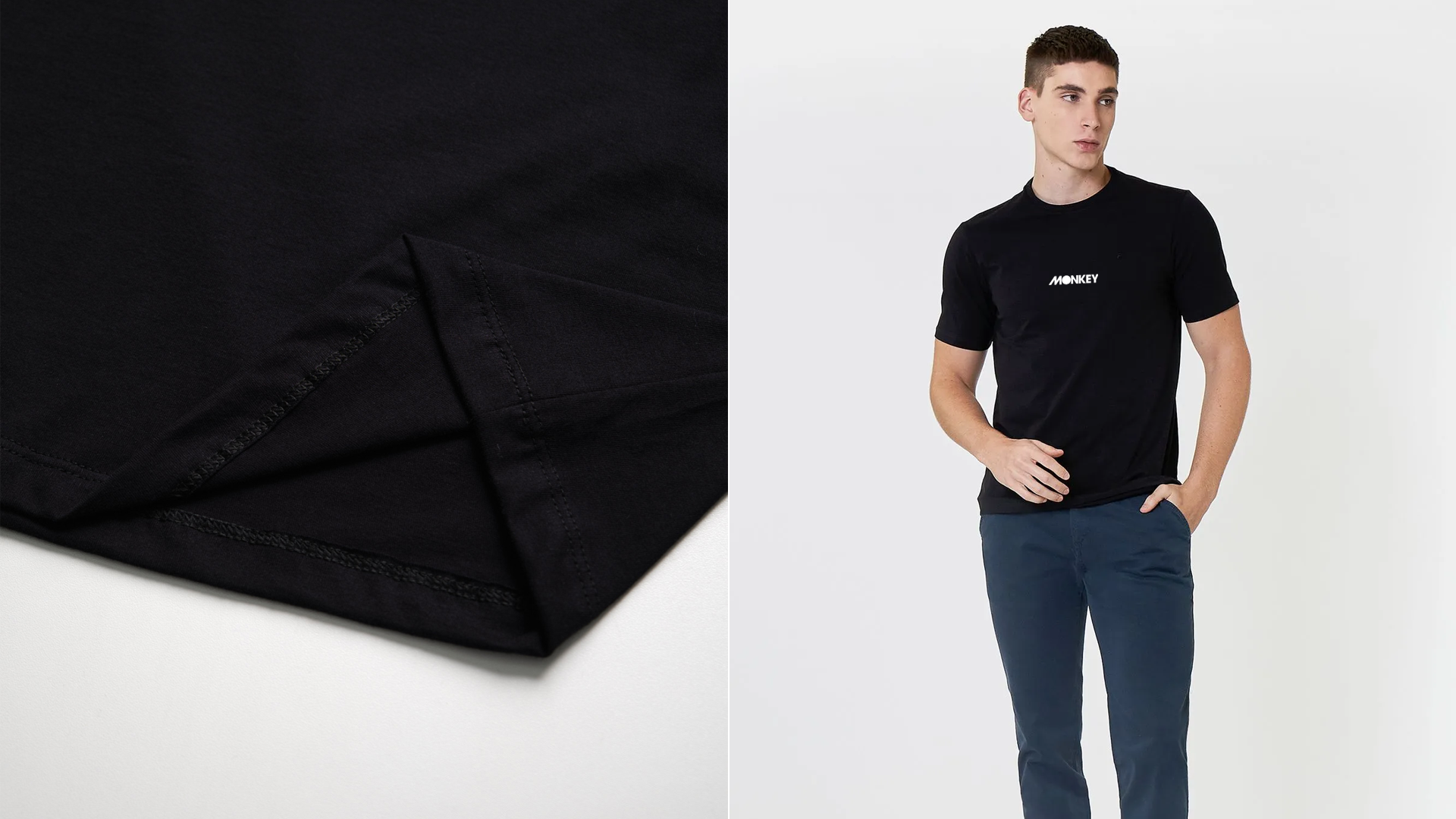 Camiseta Monkey Preta