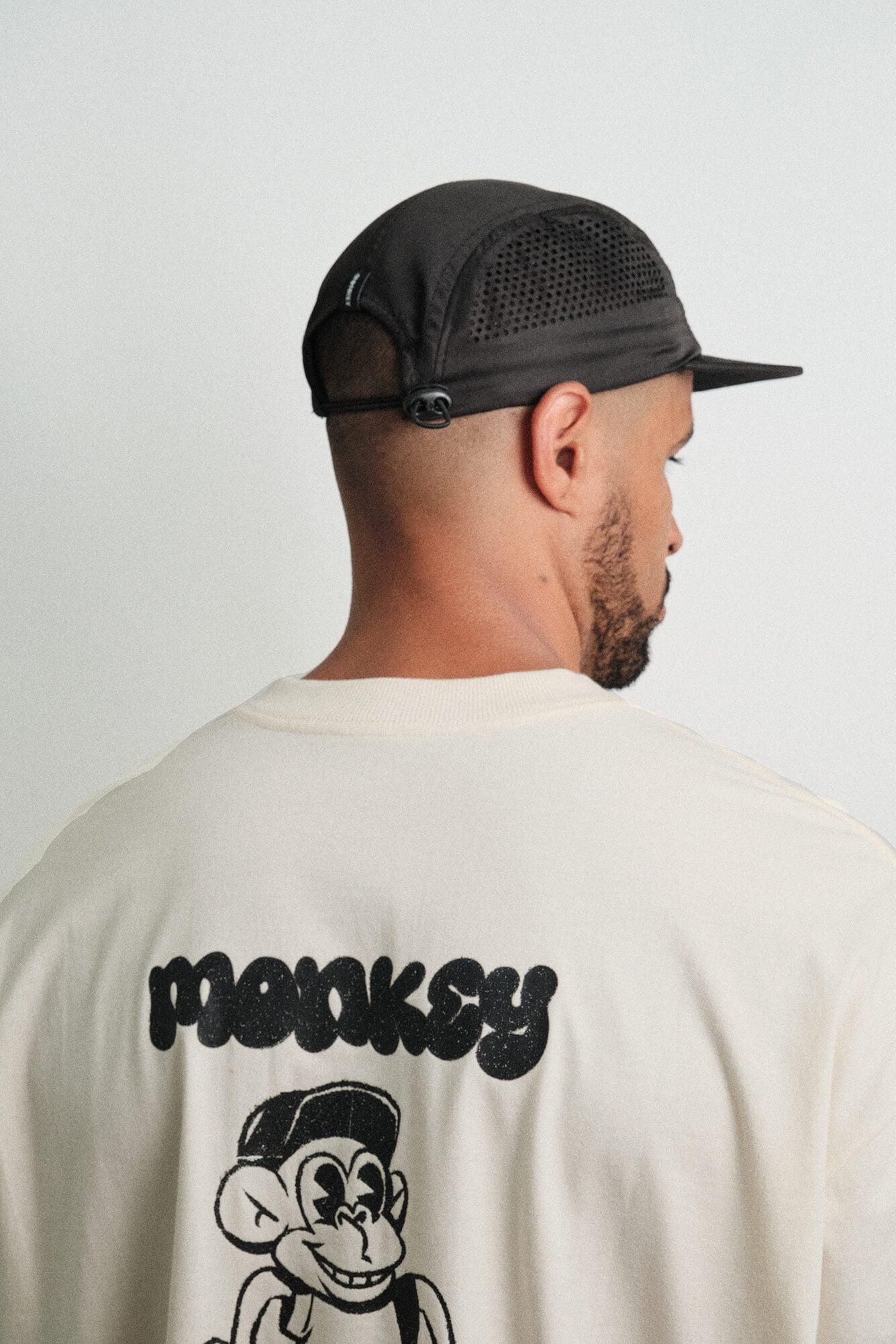 Boné 5 Panel Cria Cycling Black