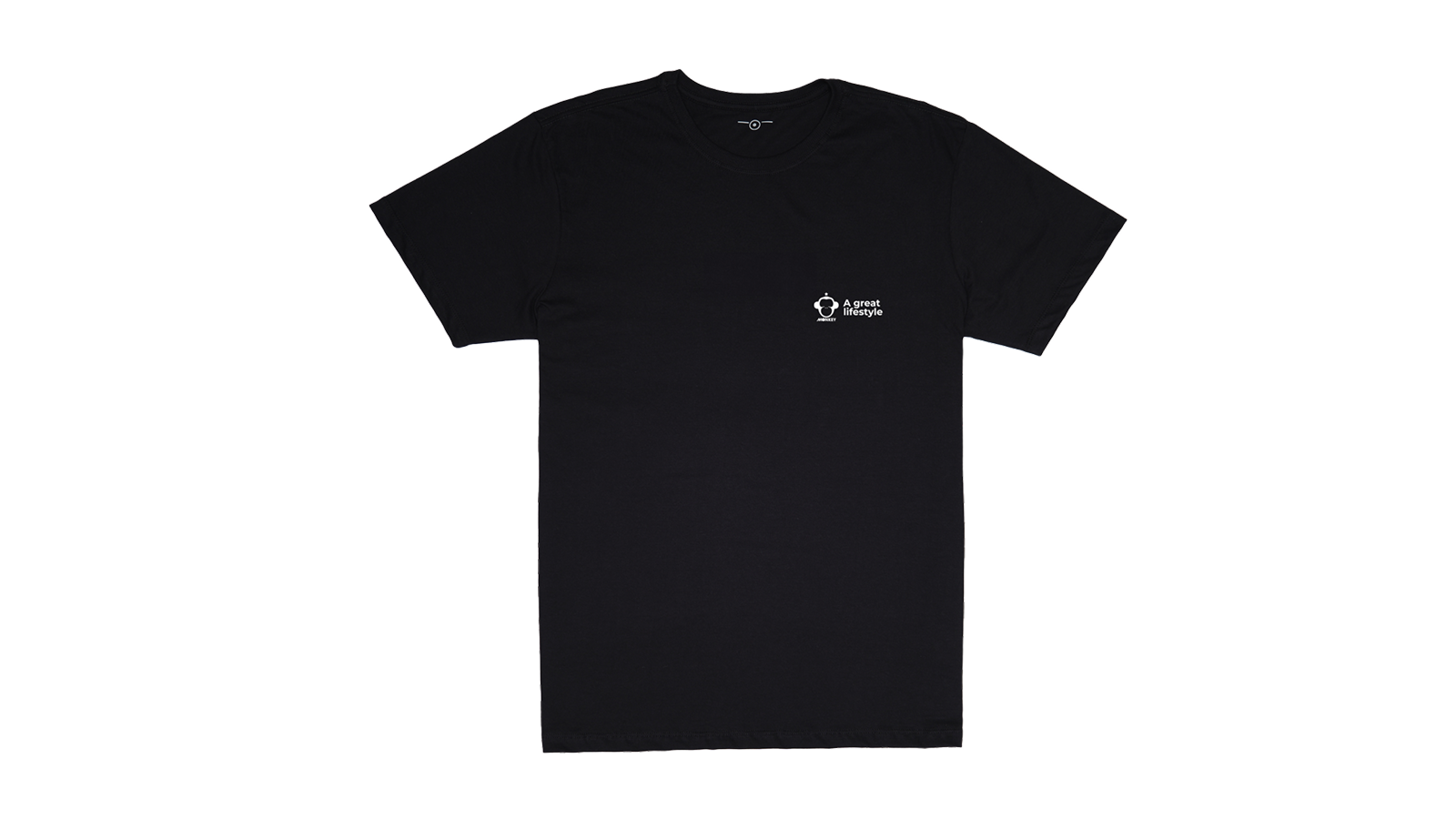 Camiseta A Great Lifestyle Preta